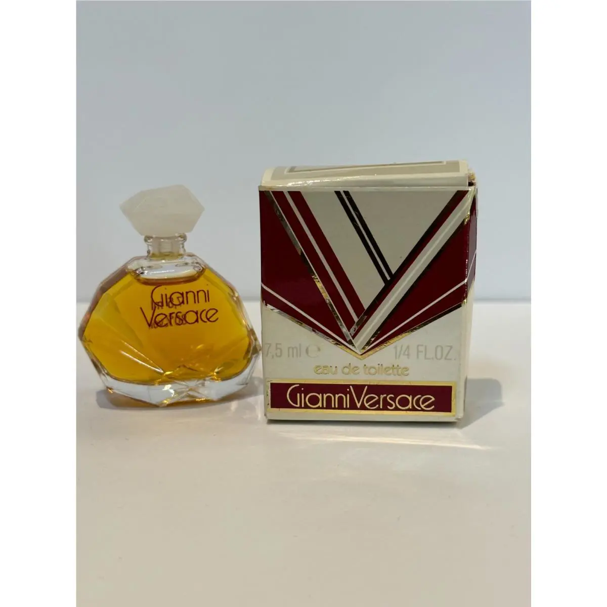 Gianni Versace by Versace Edt 7.5ml/0.25oz Splash Vintage