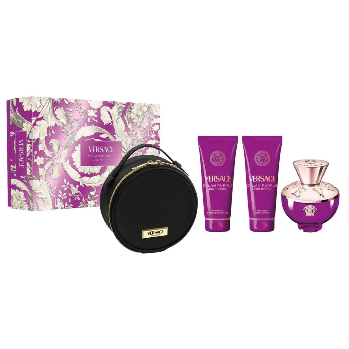Versace Ladies Dylan Purple Gift Set Fragrances 8011003902934