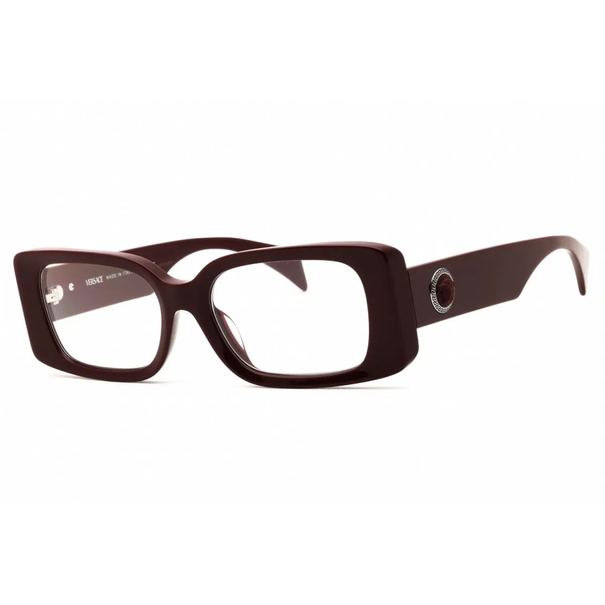 Versace VE3362-5487-53 Eyeglasses Frame Size 53mm 17mm 140mm Bordeaux Women 805