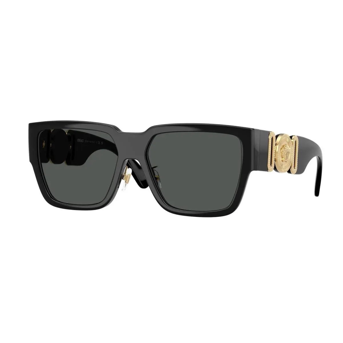 VE 4483D Black Dark Grey GB1/87 Sunglasses by Versace