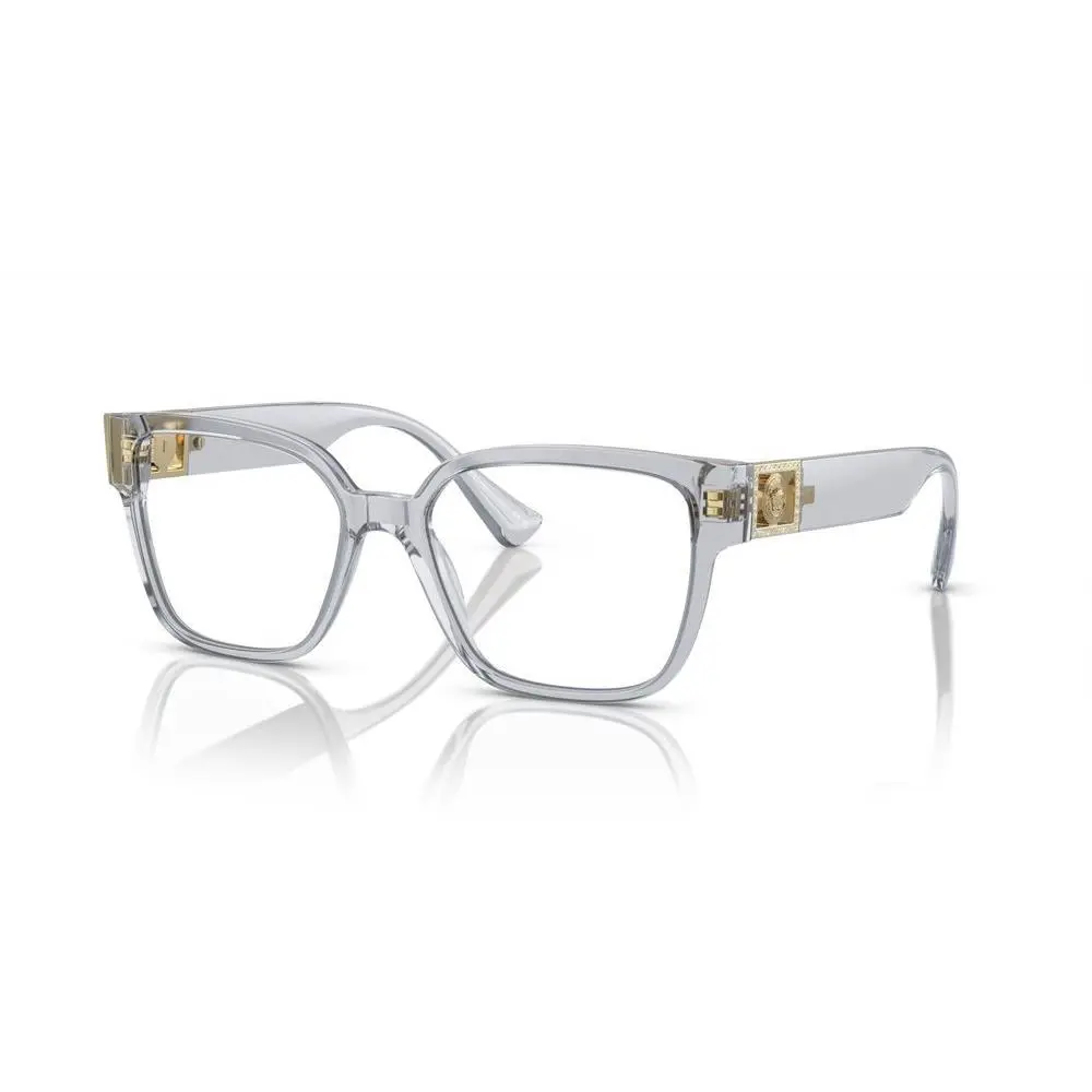 Versace Eyeglasses VE3329B 5305 52mm Transparent Grey / Demo Lens