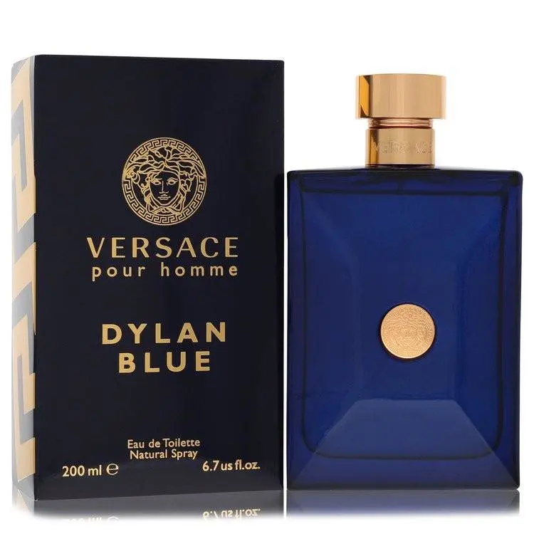 Versace Pour Homme Dylan Blue by Versace Eau De Toilette 6.7 oz For Men