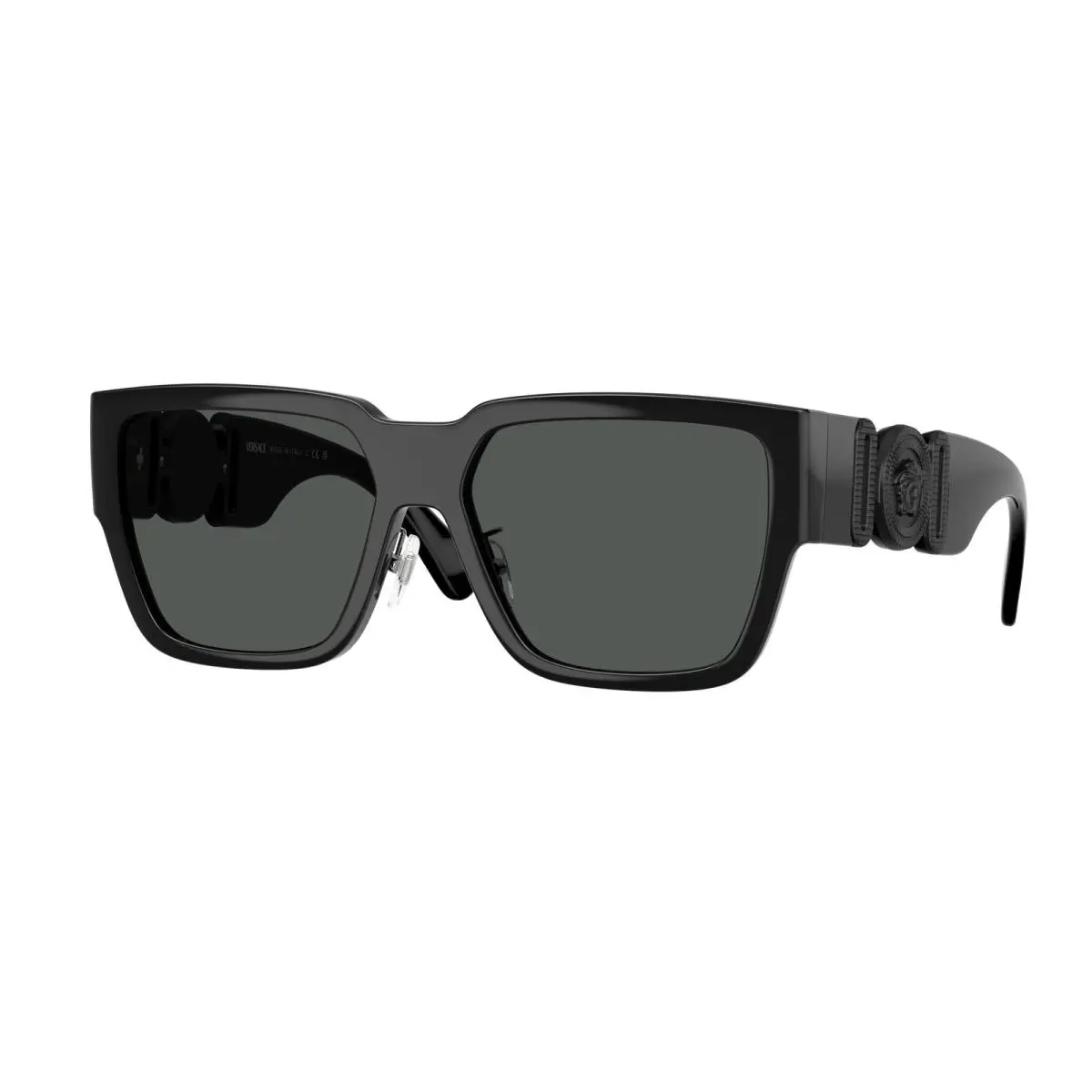 VE 4483D Black Dark Grey 536087 Sunglasses by Versace