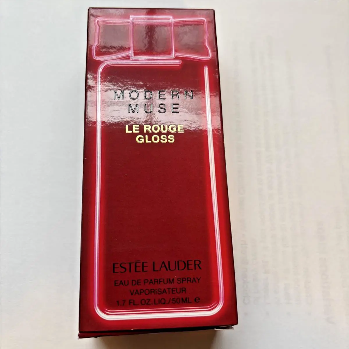Estee Lauder Modern Muse Le Rouge Gloss Edp Spray For Women 1.7 Oz/ 50 ml