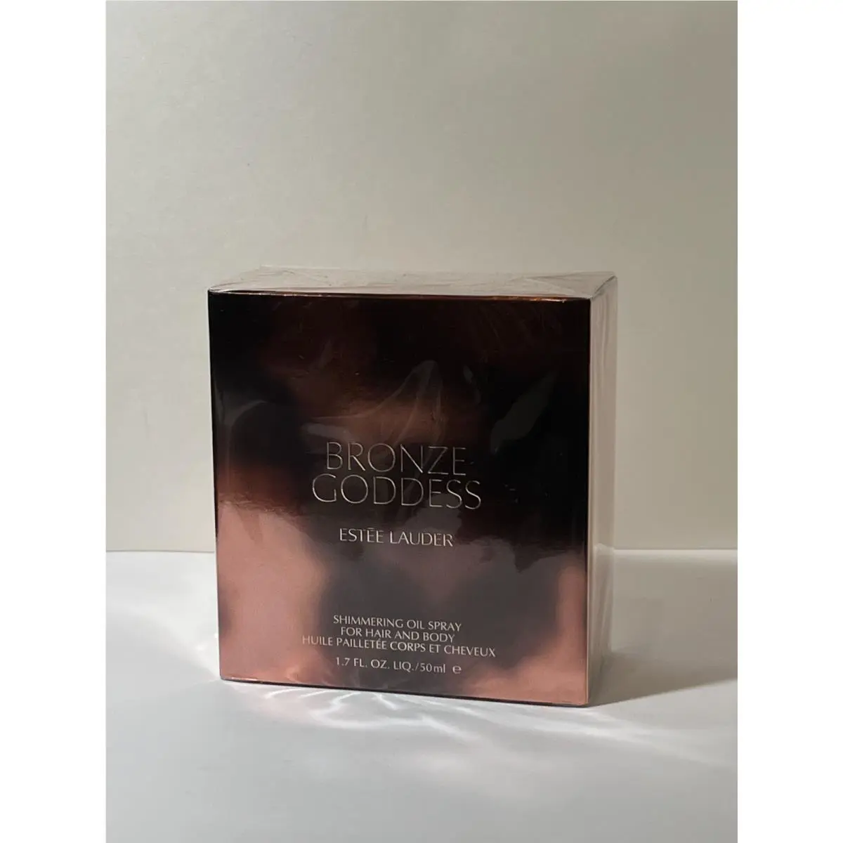Estee Lauder Bronze Goddess Shimmering Oil Spray For Hair/body 1.7oz