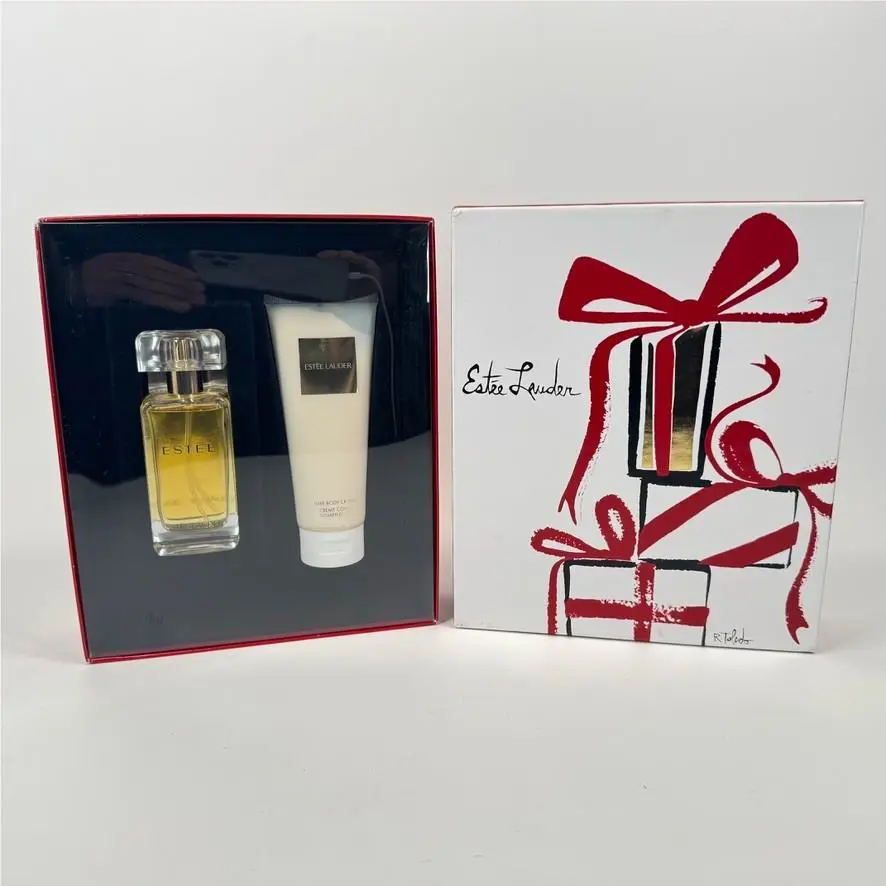 Estee Lauder All Over Luxuries 2-Piece Super Parfum Body Cream Gift Set/box