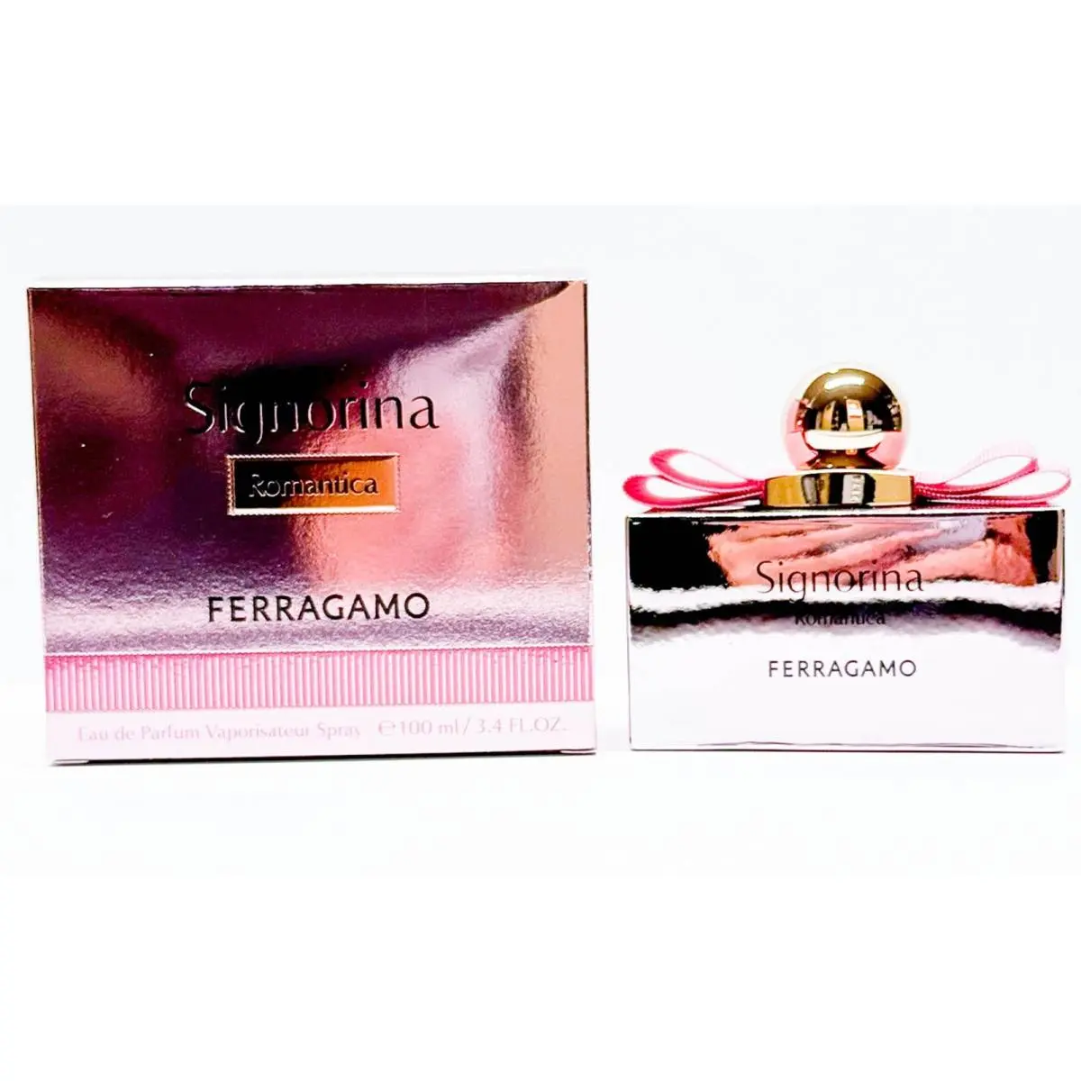 Signorina Romantica Salvatore Ferragamo 3.4 oz / 100 ml Edp Women Perfume