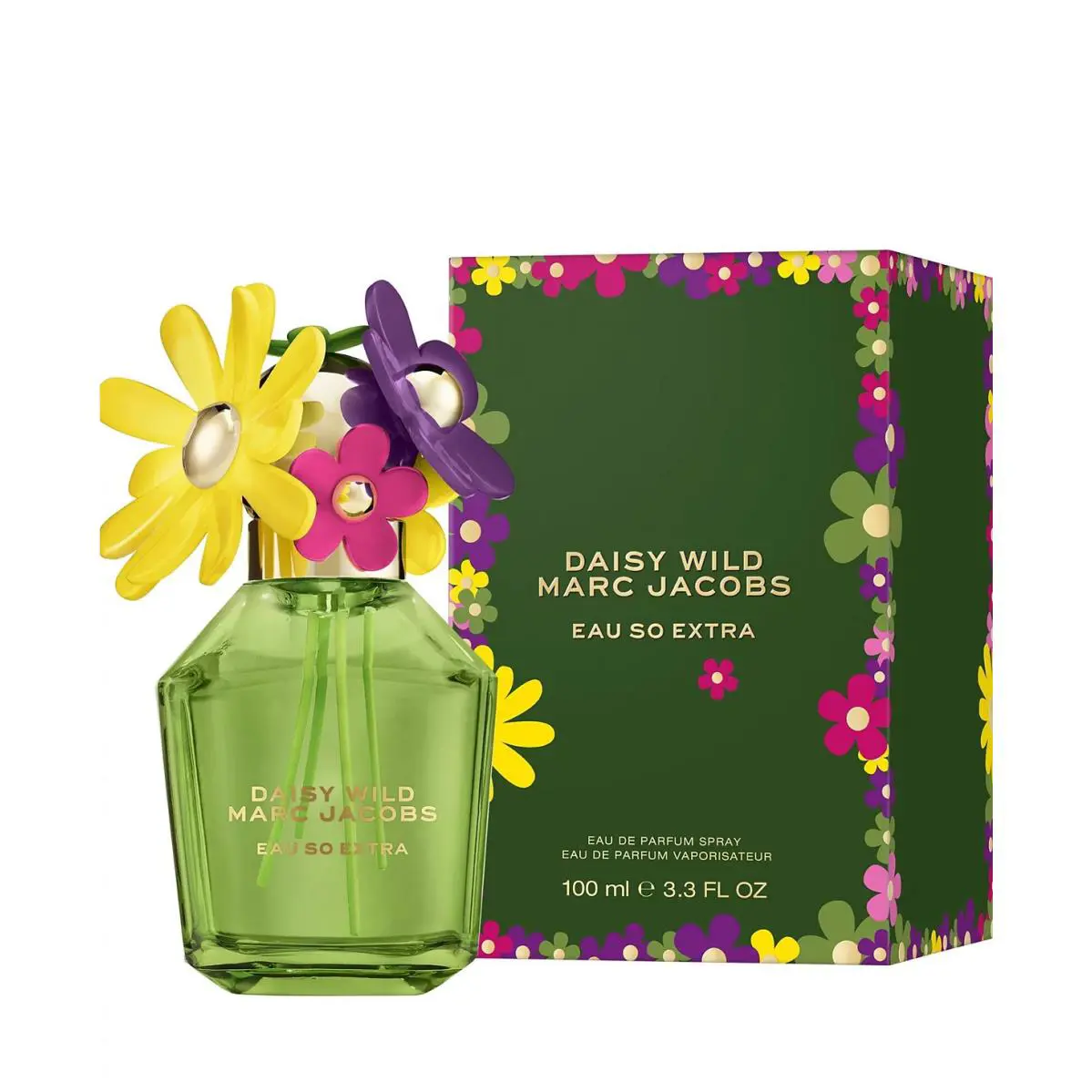 Daisy Wild Eau So Extra by Marc Jacobs 3.4oz Edp For Women Box