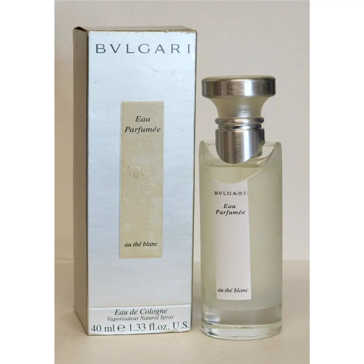 Bvlgari Eau Parfumee AU The Blanc Eau DE Cologne 1.33 OZ/40 ML Women