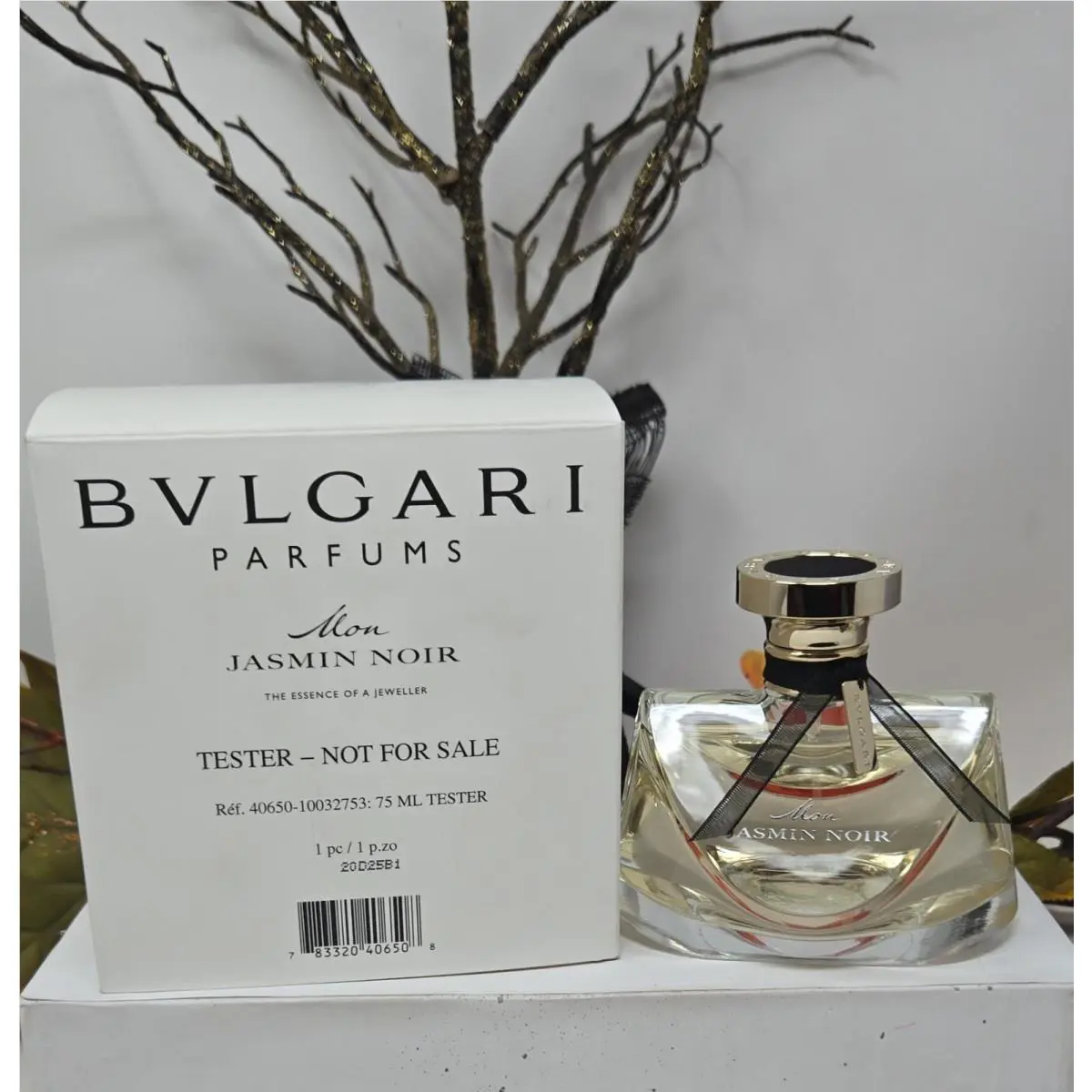 Bvlgari Mon Jasmin 2.5oz Eau de Parfum Floral Woody Musk Tester For Women