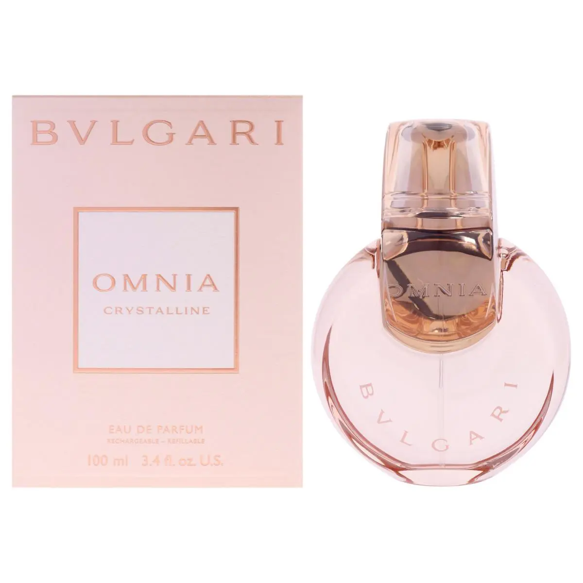 Omnia Crystalline by Bvlgari For Women - 3.4 oz Edp Spray
