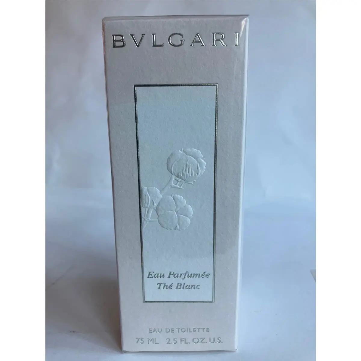 Bvlgari Eau Parfumee The Blanc 2.5oz Edt Spray For Unisex Rare