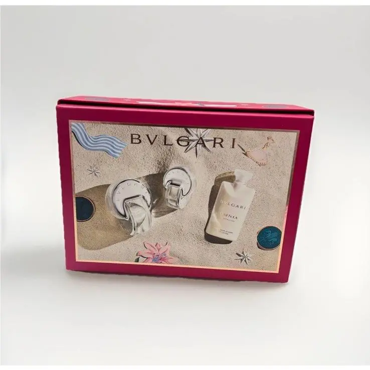 Omnia Crystalline By Bvlgari 3Pcs Gift Set For Women Edt Spray In A Box