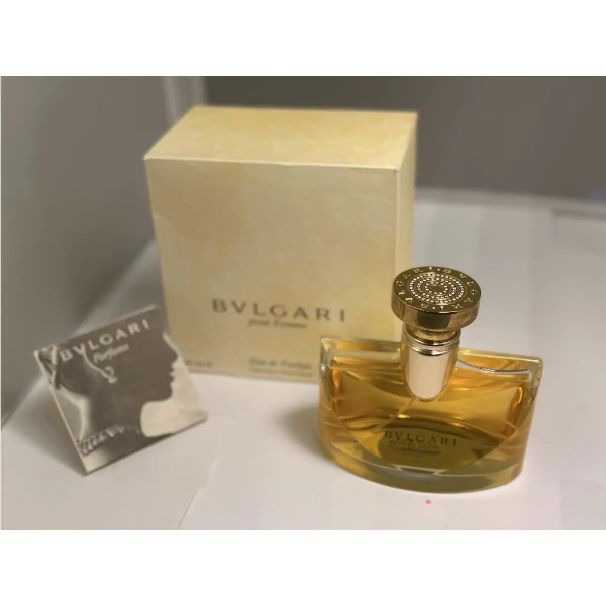Bvlgari Pour Femme Edp 3.4 Classic Please Look at All The Pictures-as Seen