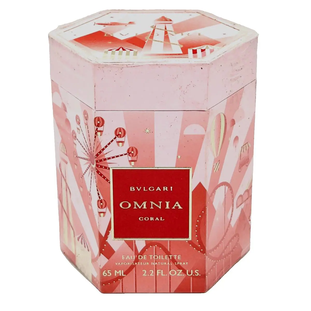 Omnia Coral By Bvlgari For Women Eau de Toilette Spray 2.2 fl oz