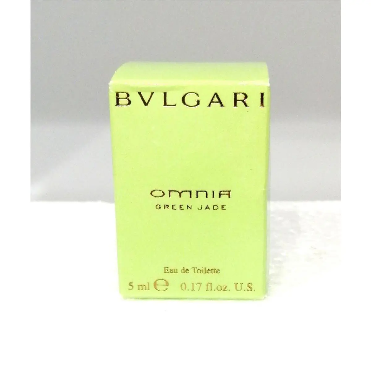 Bvlgari Omnia Green Jade Mini Eau de Toilette Fluid 0.17oz 5ml