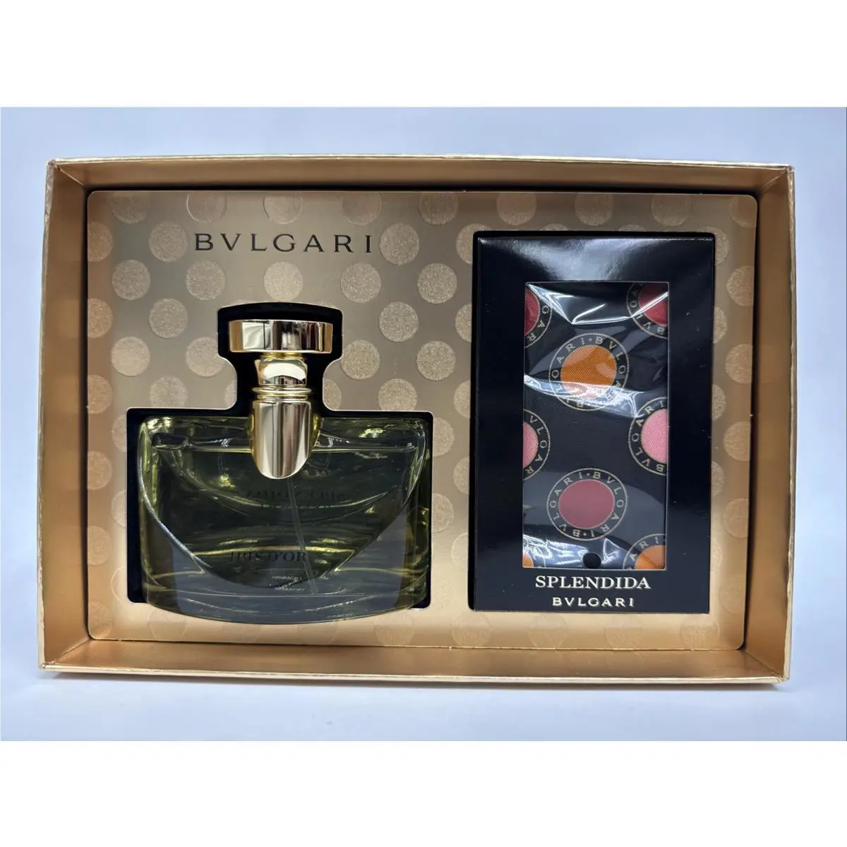 Bvlgari Splendida Iris D`or Women Set 3.4oz/100ml Edp