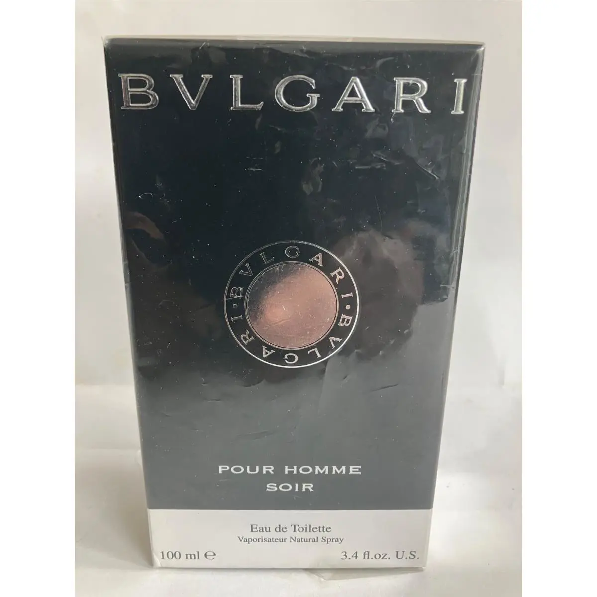 Bvlgari Soir 3.4oz Edt Spray For Men Vintage Rare