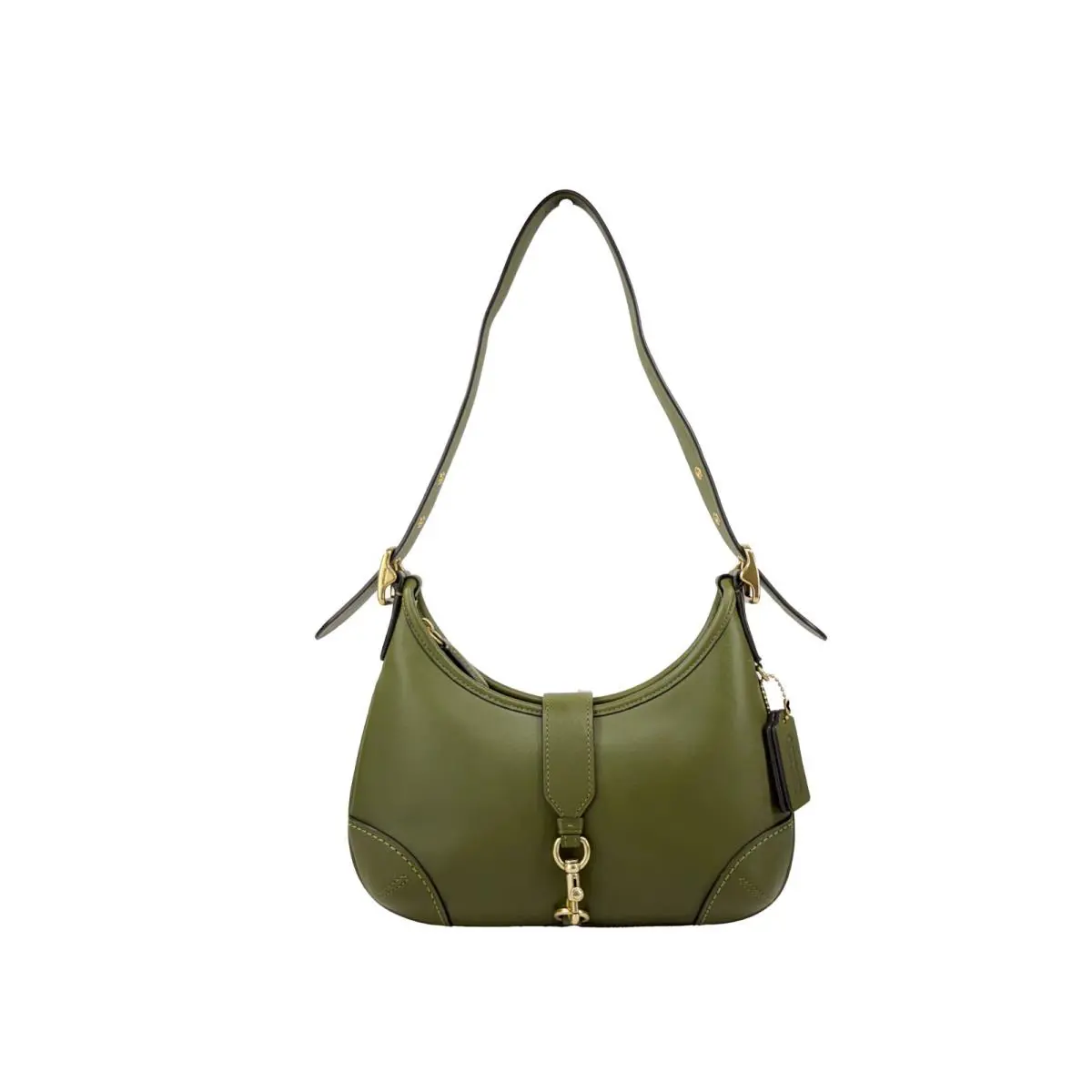 Coach Hamptons Leather Hobo Shoulder Bag