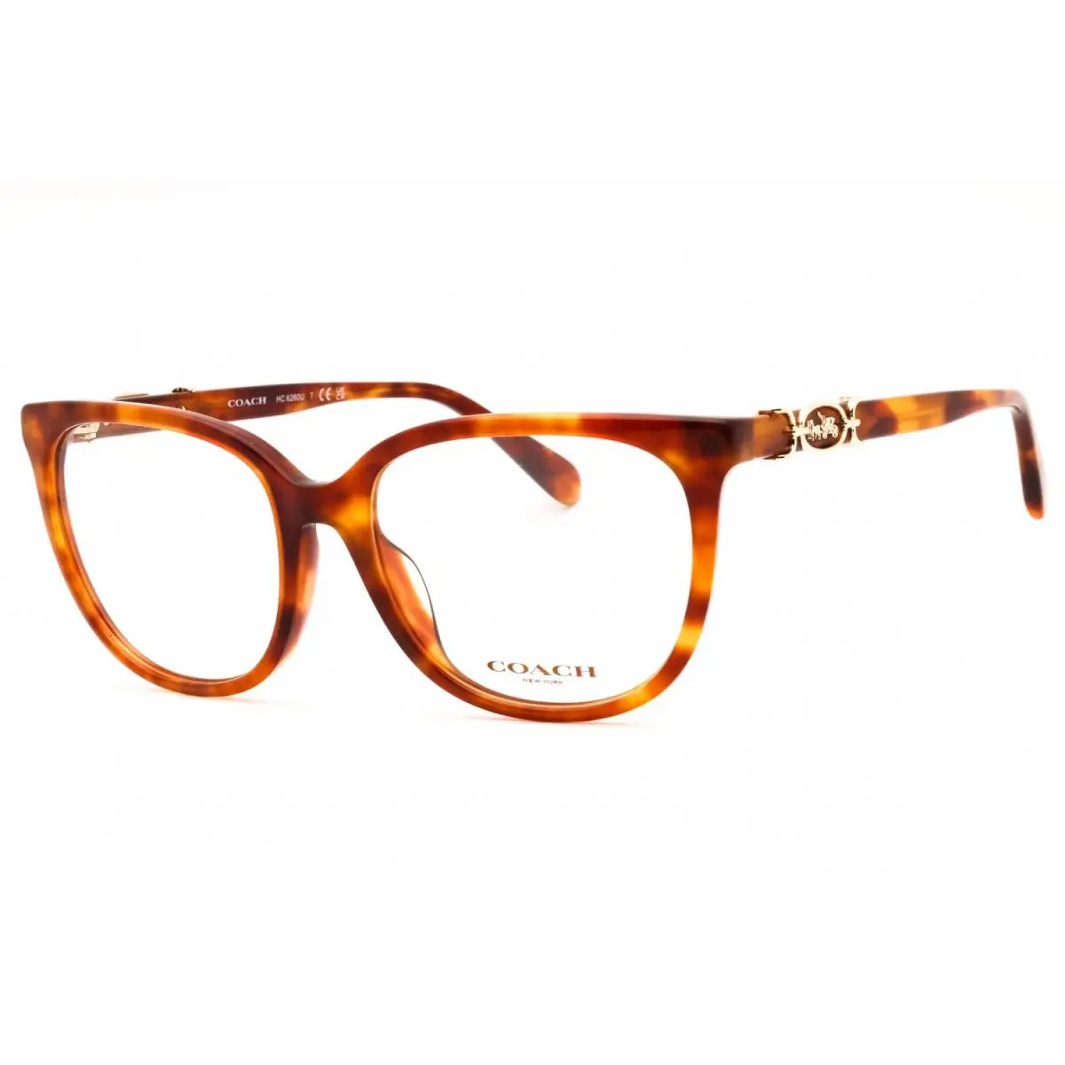 Coach HC6260-5774-54 Eyeglasses Frame Size 54mm 17mm 145mm Tortoise Women 72512
