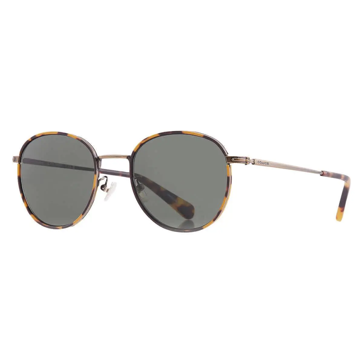 Coach Green Oval Men`s Sunglasses HC7163 933371 52 HC7163 933371 52