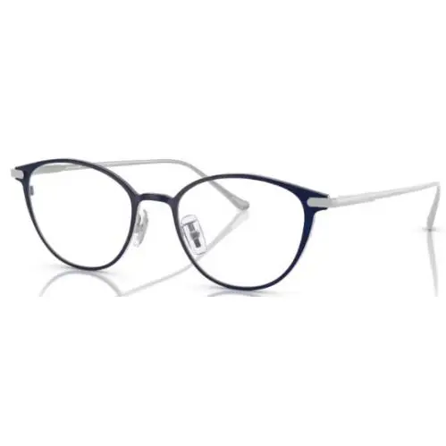 Coach HC5181TD 9439 Titanium Eyeglasses Women`s Satin Navy Full Rim 51mm