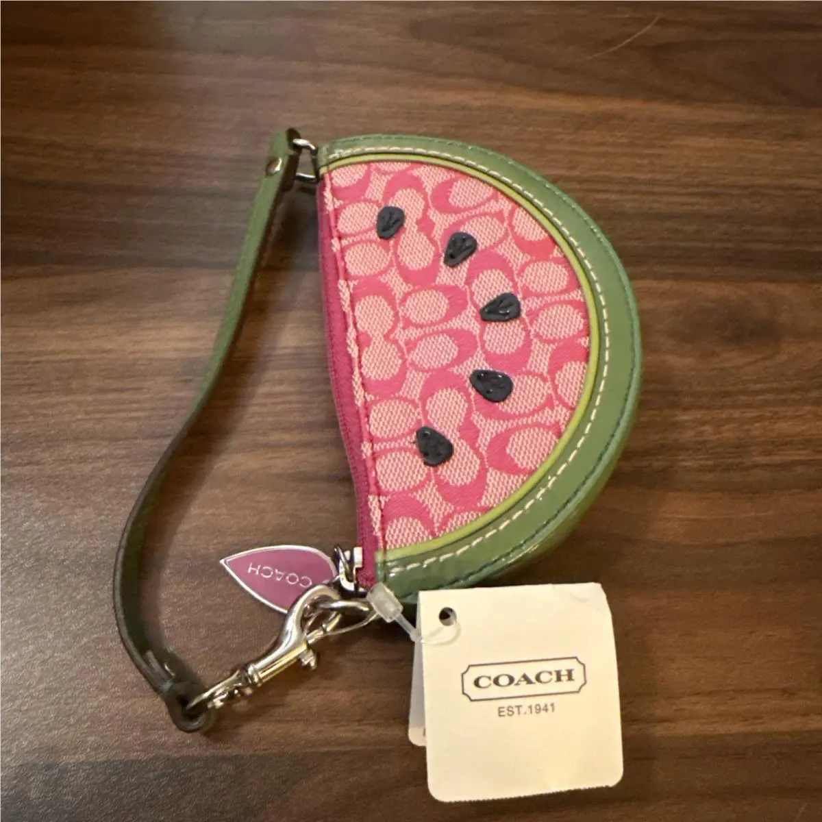 Coach Watermelon Coin Purse Rare and Limited Edition 2006 Release W/tags