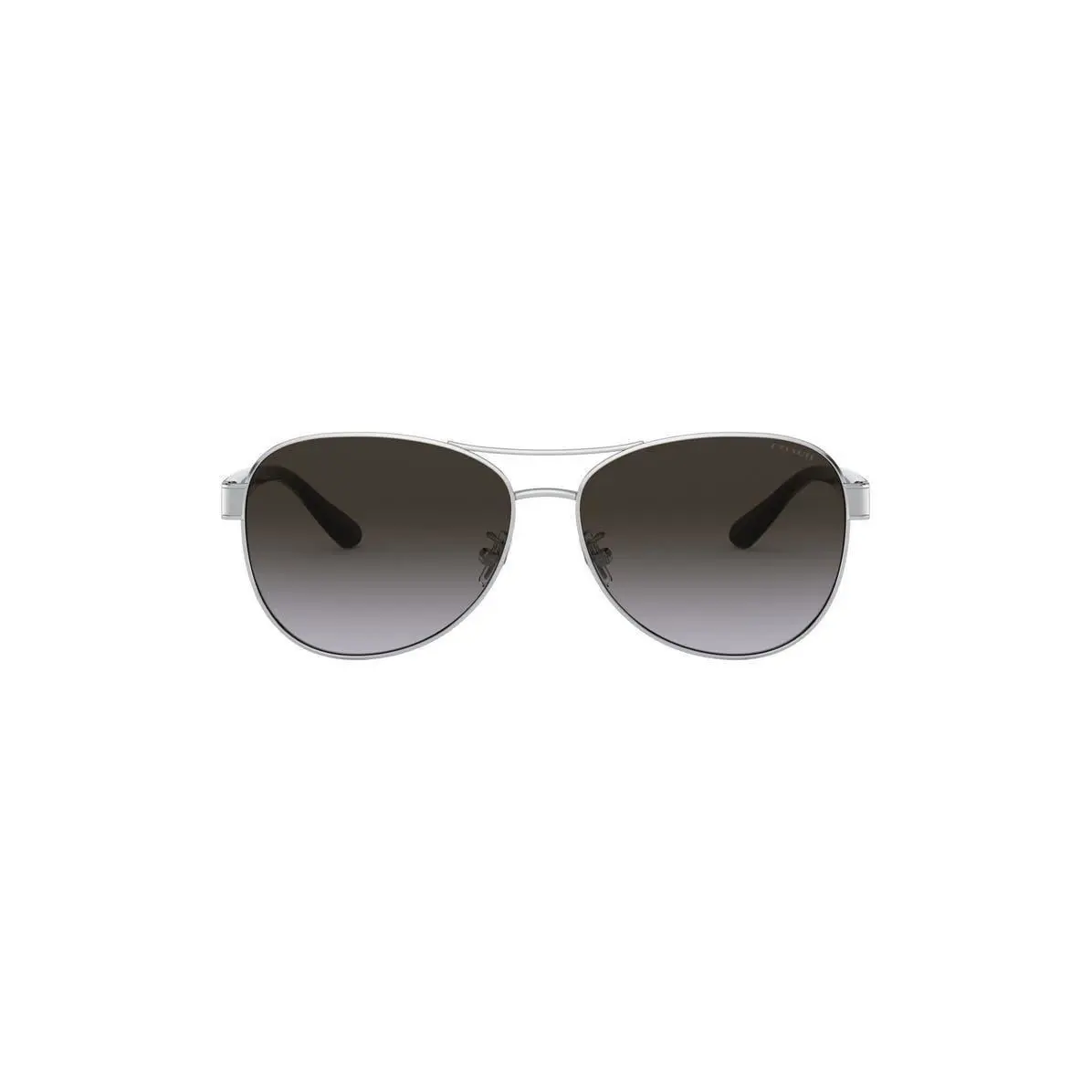 Coach Women 59mm Square Sunglasses Silver