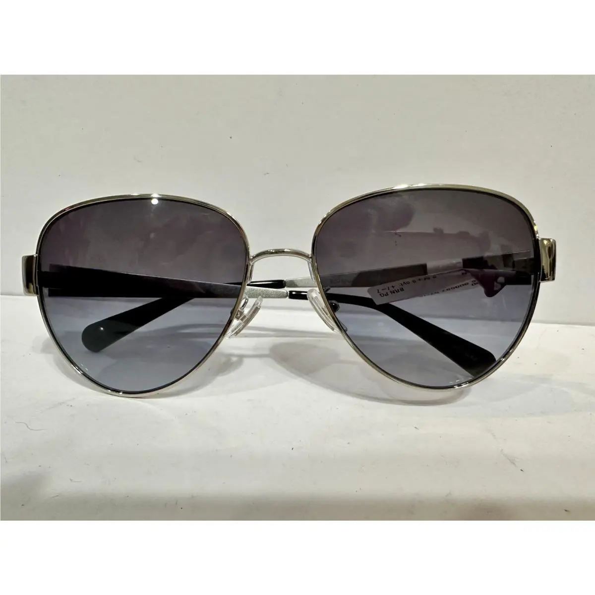 Women’s Coach Aviator Sunglasses Silver