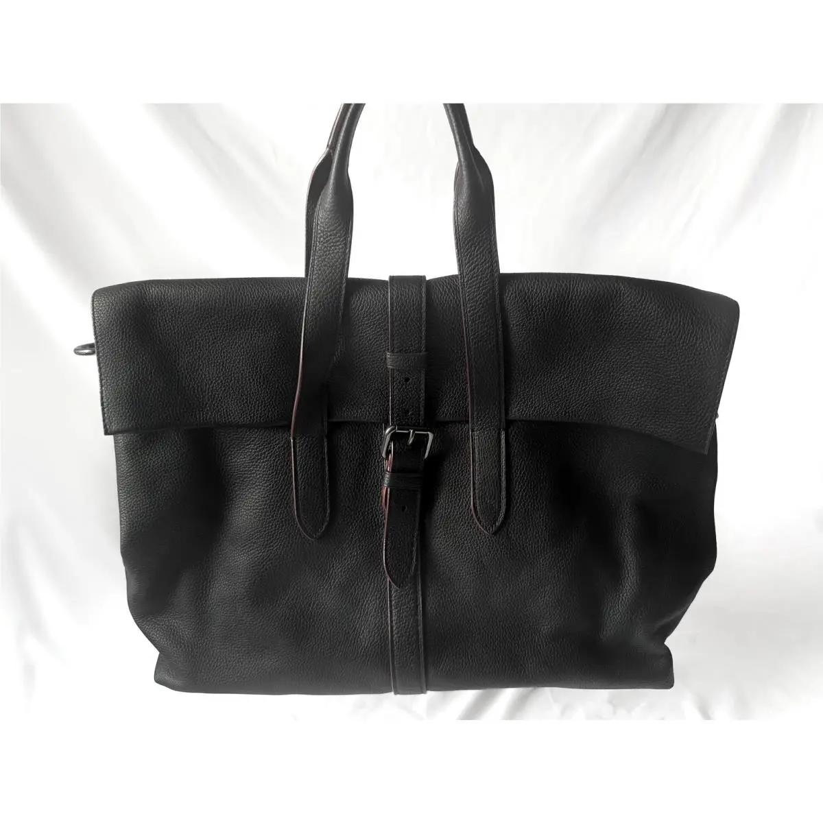 Coach Black Metropolitan Portfolio Leather Tote Briefcase Style 40532