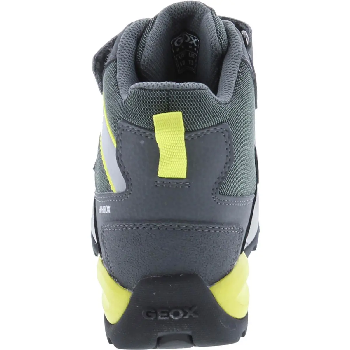 Geox shoes - J Orizont - Orizont - Black/Lime 2