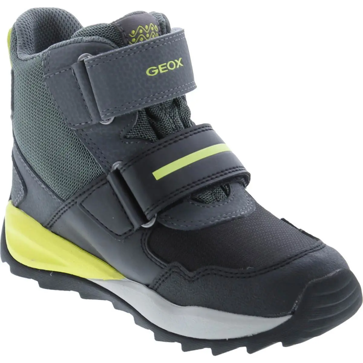 Geox shoes - J Orizont - Orizont - Black/Lime 5