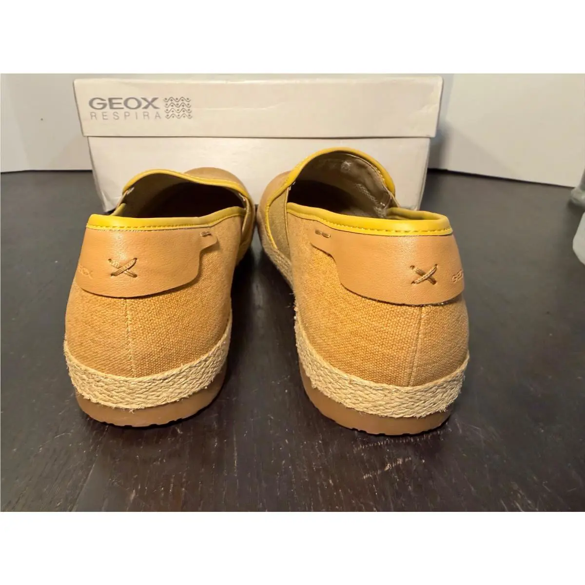 Geox shoes - Geox Respira Copacabana - Respira Copacabana - Yellow 8