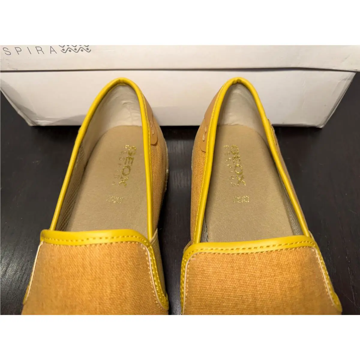 Geox shoes - Geox Respira Copacabana - Respira Copacabana - Yellow 4