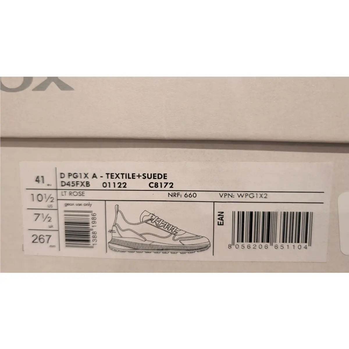 Geox shoes - Light Rose 3