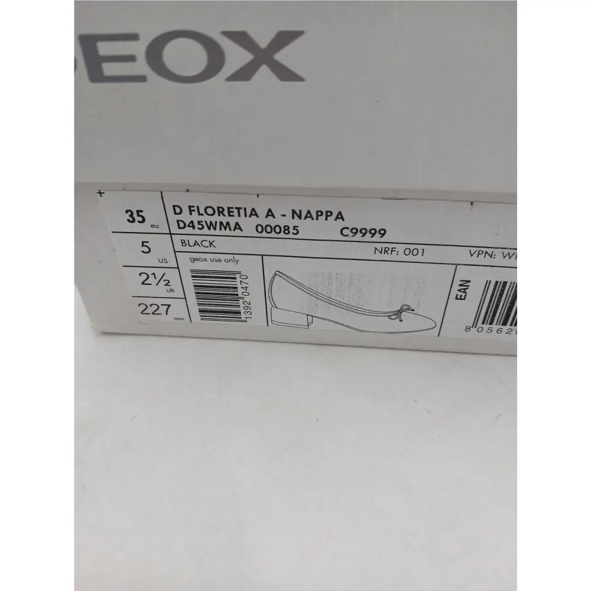 Geox shoes - Geox D FLORETIA A - NAPPA - Black 0