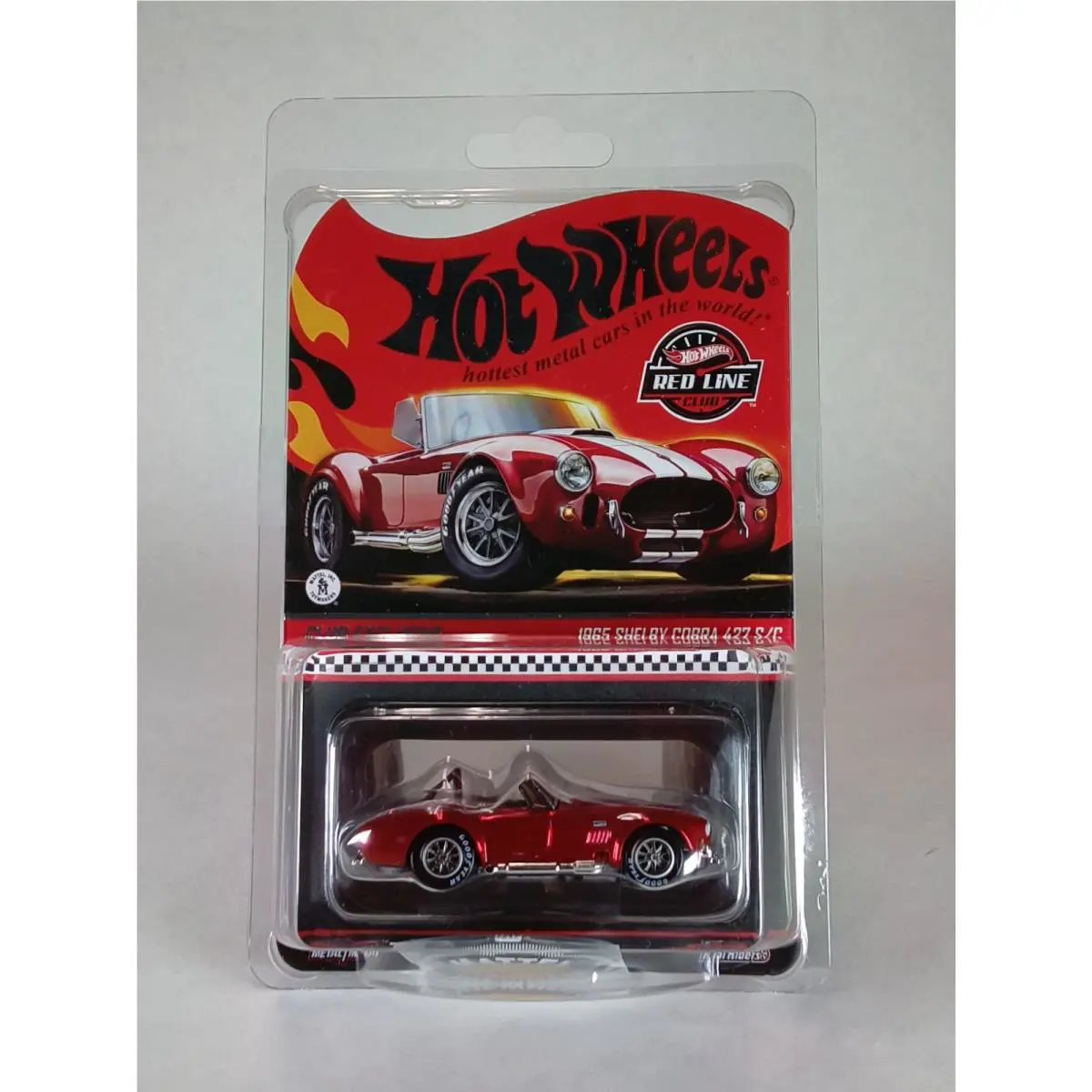 Hot Wheels 2026 Rlc Membership Car 1965 Shelby Cobra 427 S/c Red Redline Club