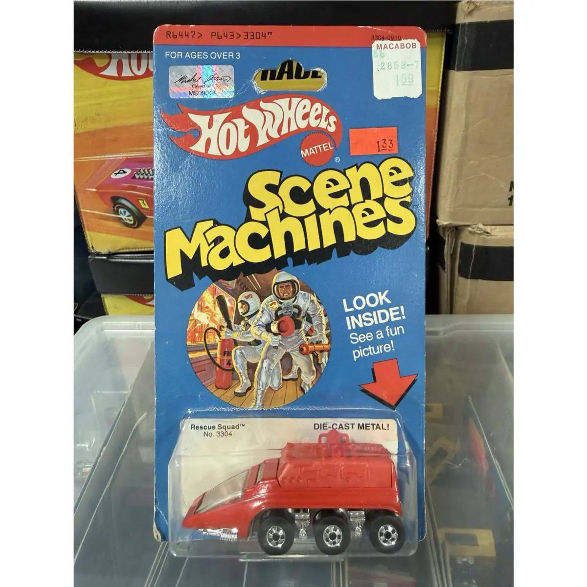Hot Wheels Space Vehicle Scene Machine From Mike Strauss Collection 010
