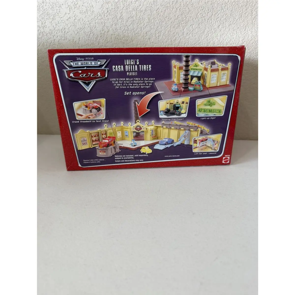 Disney Pixar The World of Cars Luigi`s Casa Della Tires Playset AD6