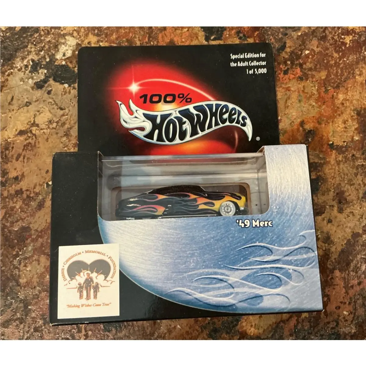 2002 Hot Wheels - 1 of 5000 Ltd - Debbie Chisholm Exclusive Black 49 Merc