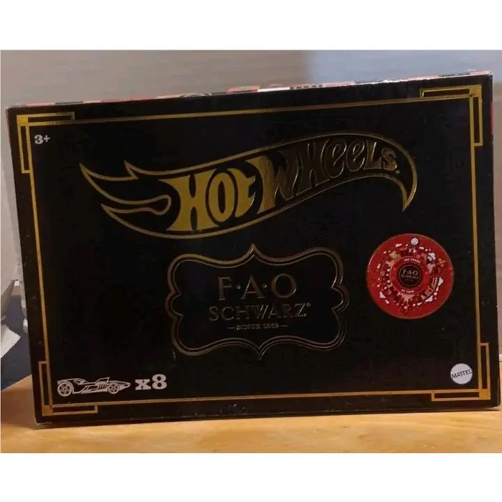 Mattel Hot Wheels 2022 160 Years F.a.o Schwarz 8 Cars Gold Series