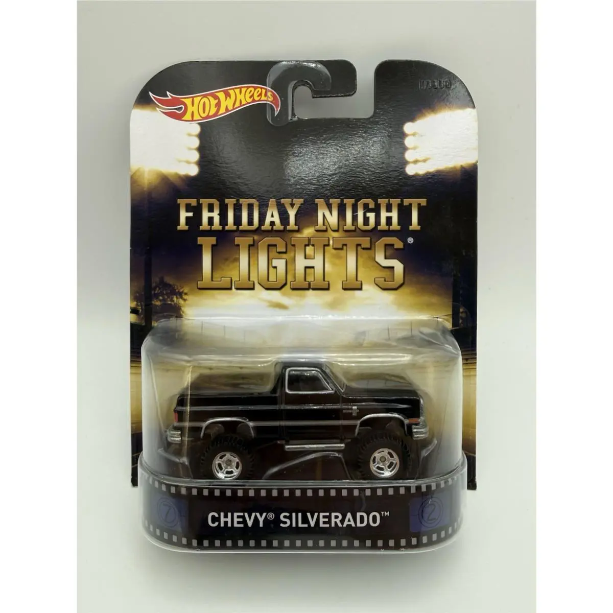 Hot Wheels Premium Chevy Silverado Friday Nights Lights Black