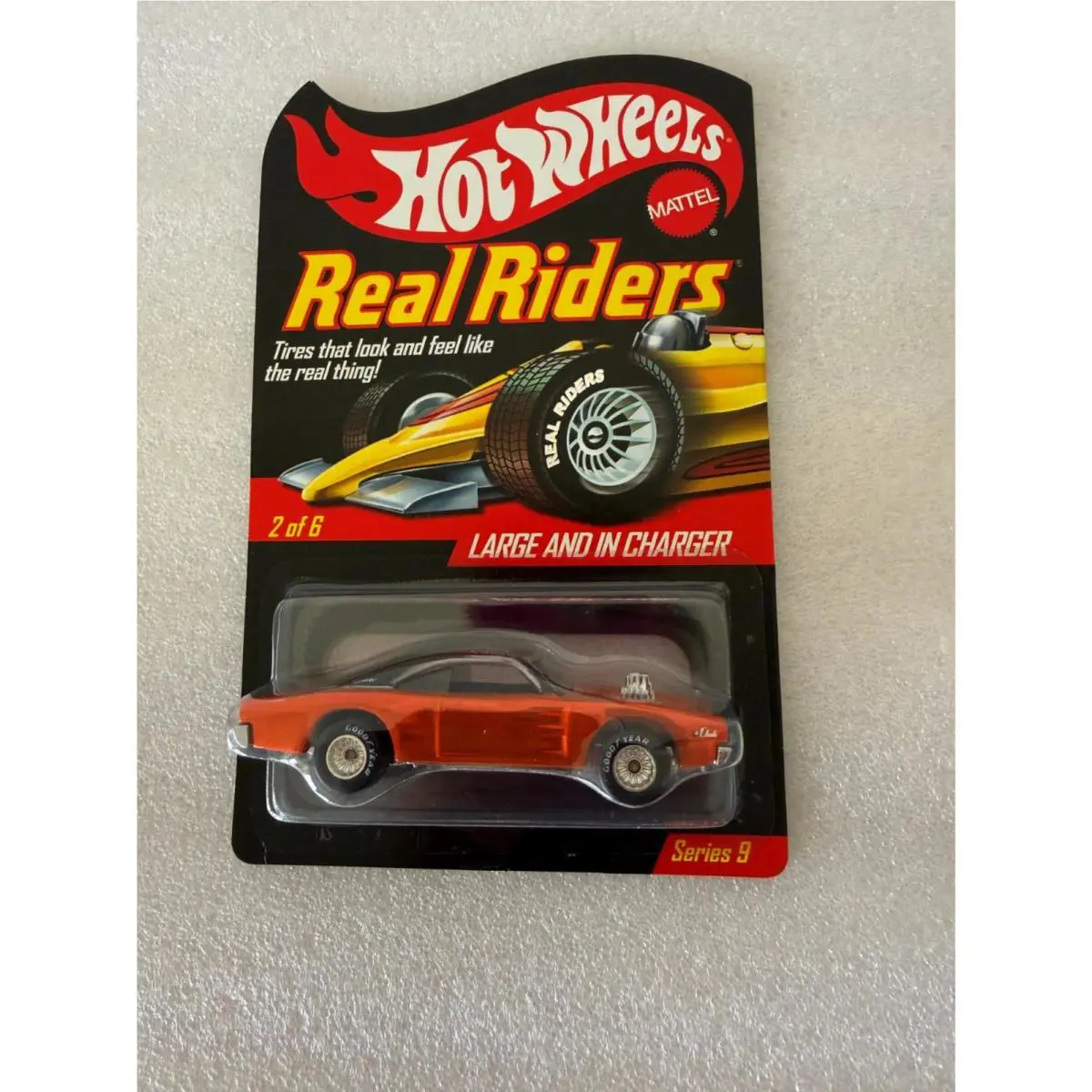 Hot Wheels Real Riders Large and In Charger Series 9 AC5