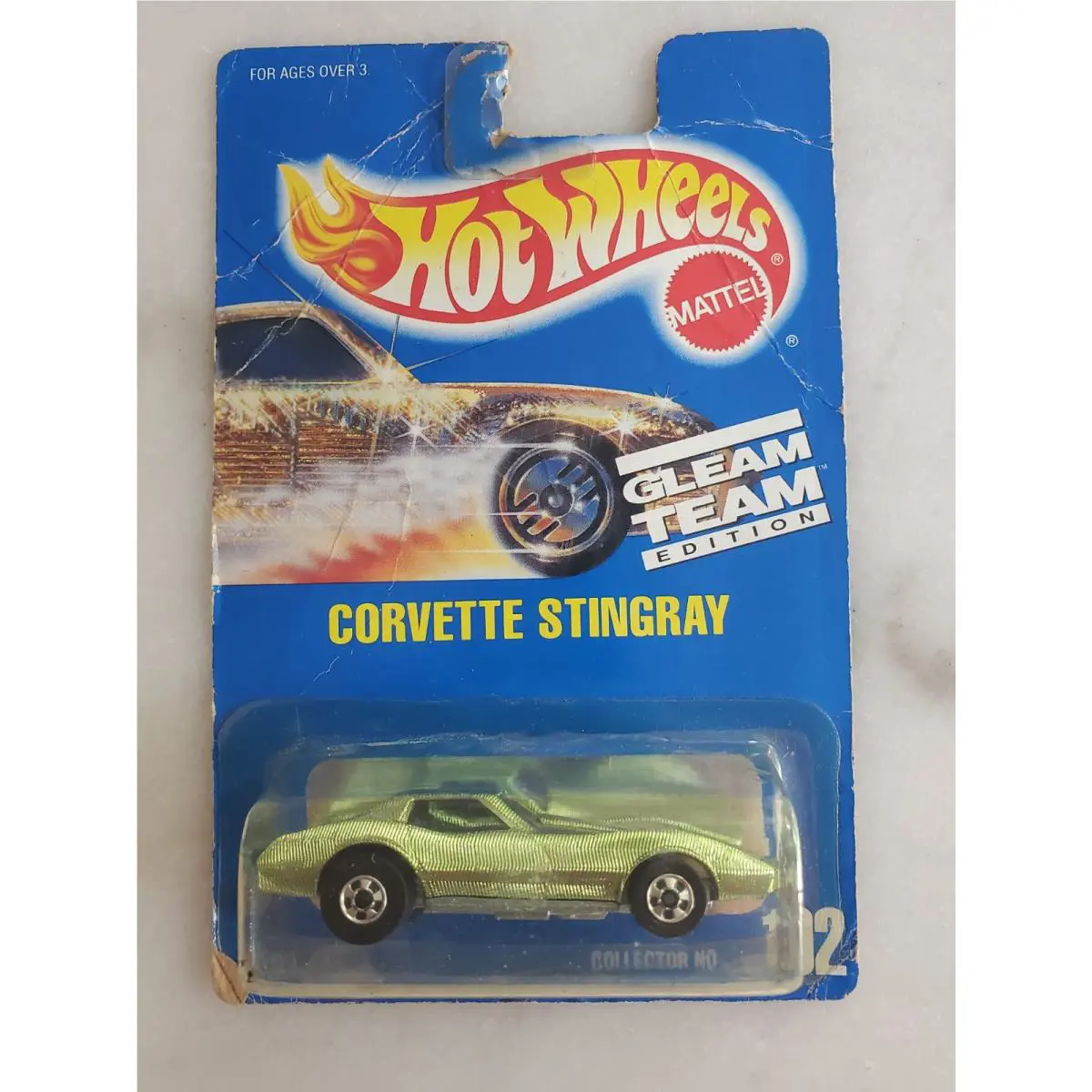Vintage Hot Wheels 1975 Corvette Stingray Rare Green Gleam Team 1991