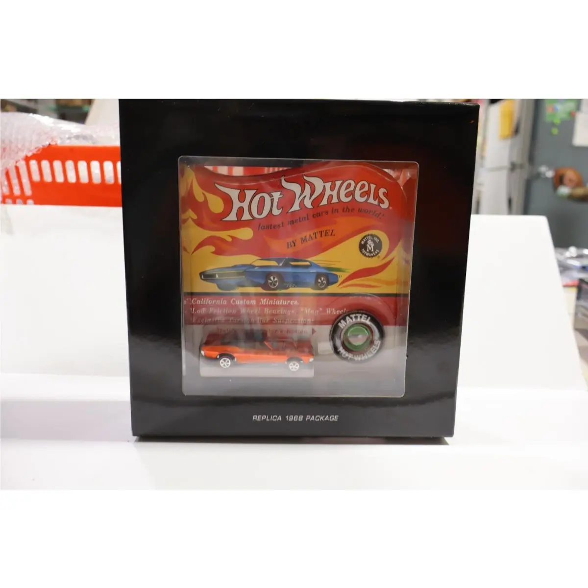 Hot Wheels Rlc 16 Custom Cougar Orange 5799/6000