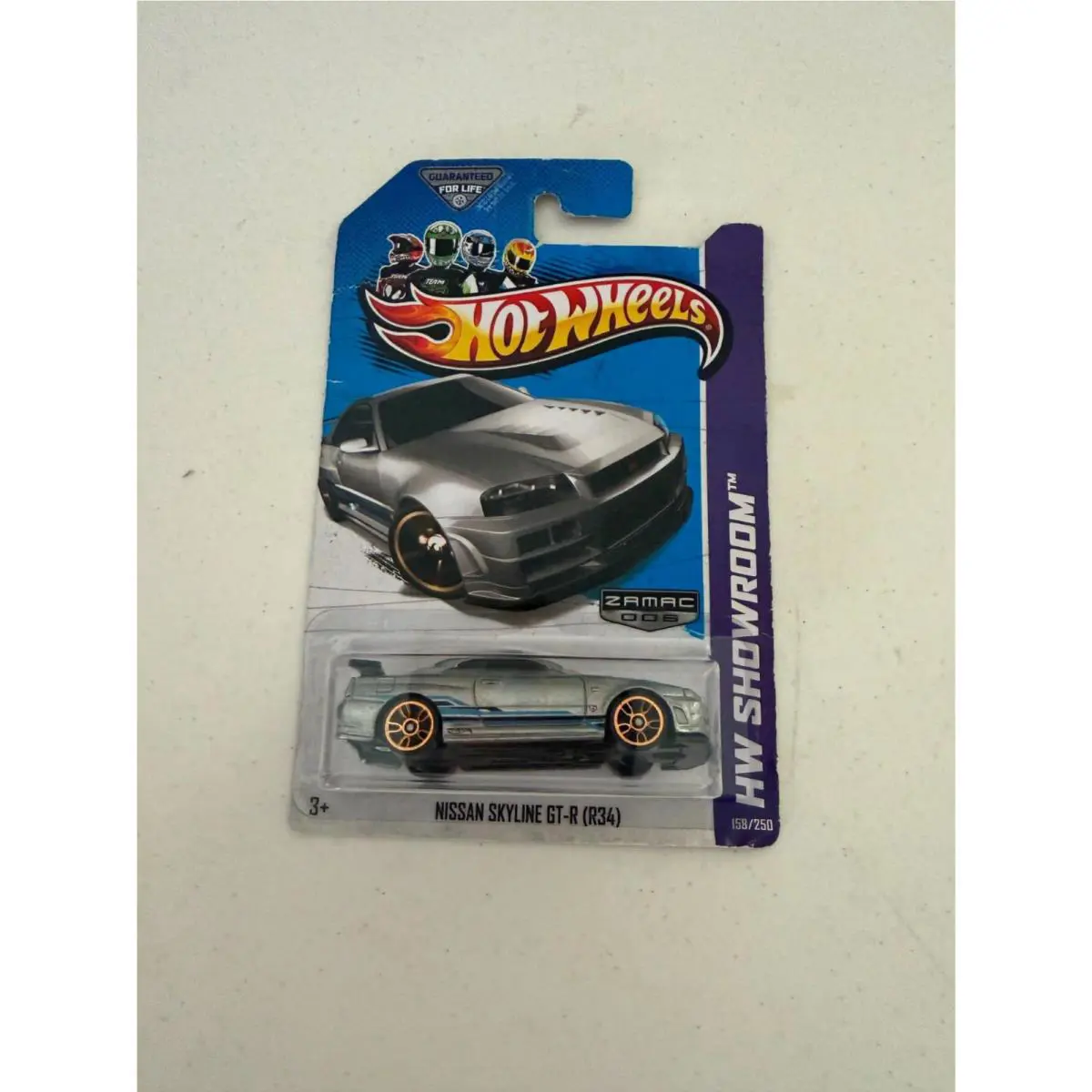 Hot Wheels Showroom Nissan Skyline Gt-r R34 Zamac D44
