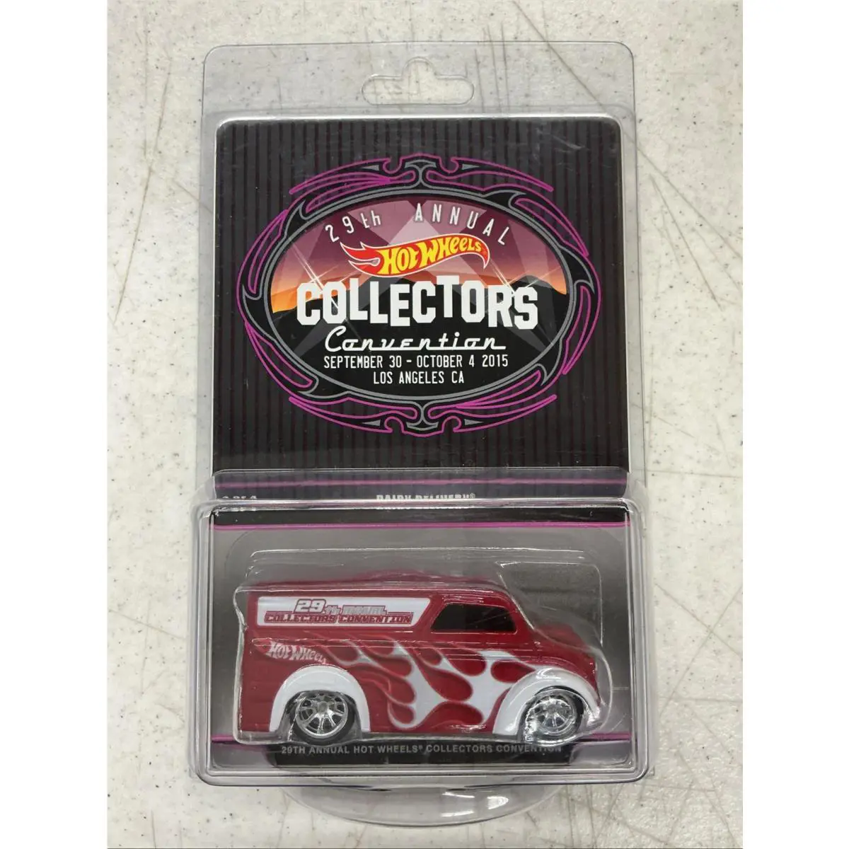 Hot Wheels Rlc 29th Collectors Convention Dairy Delivery 480/1200 Pink RR 2015