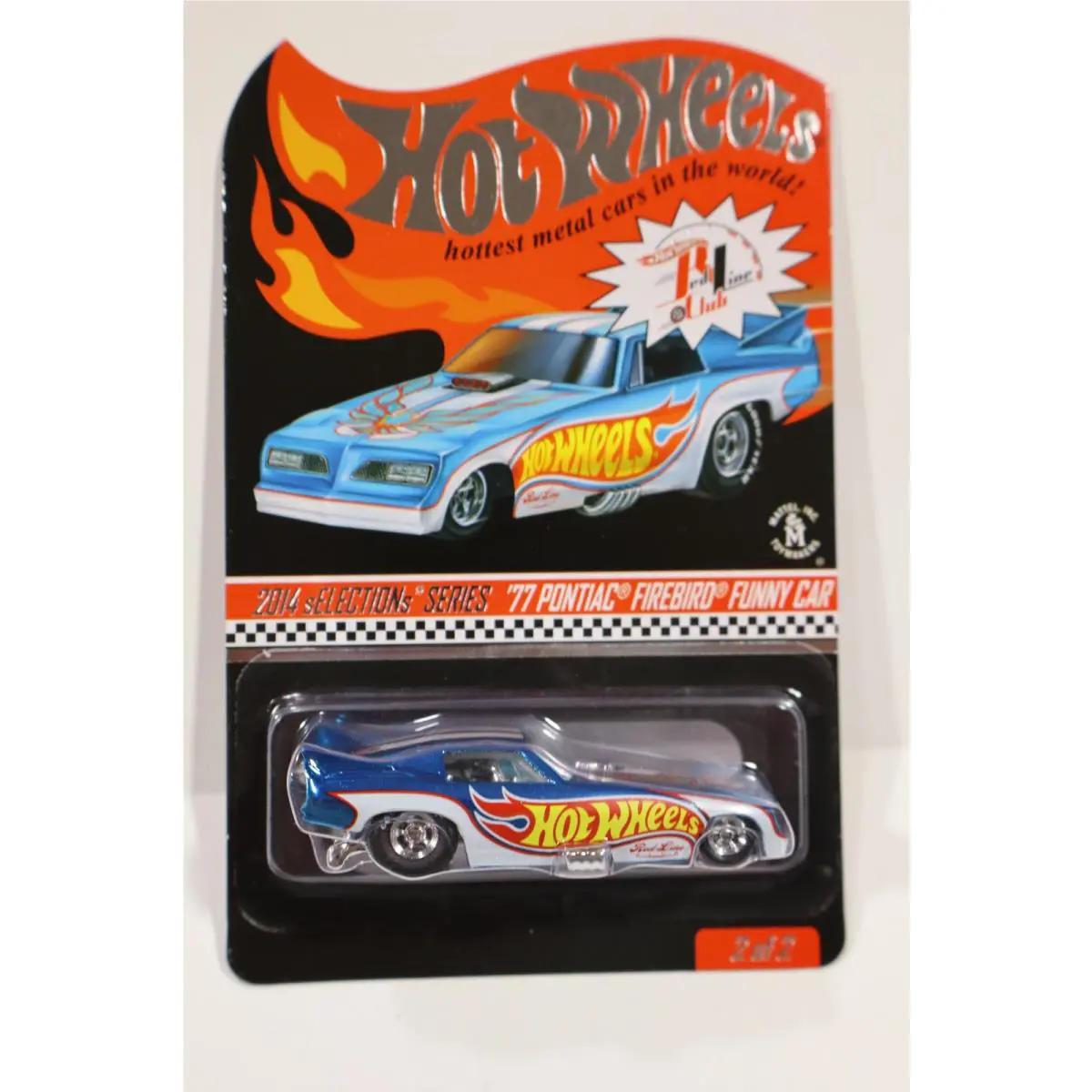 Hot Wheels Rlc 2014 Selections ‘77 Pontiac Firebird Funny Car /3840
