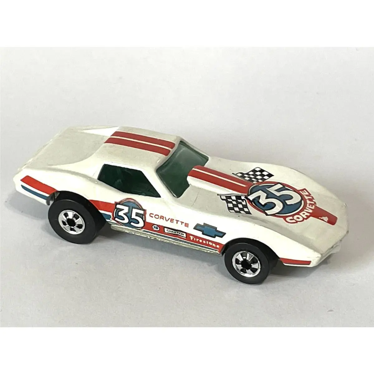 Vintage Mattel Hot Wheels 1975 Blackwall Corvette Stingray 35th Anniversary