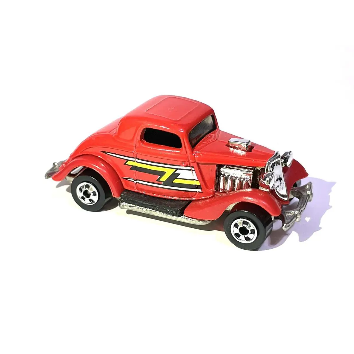 1986 Hot Wheels Blackwall ZZ Top Eliminator 3 Window ‘34 Ford Coupe Vhtf - Gold